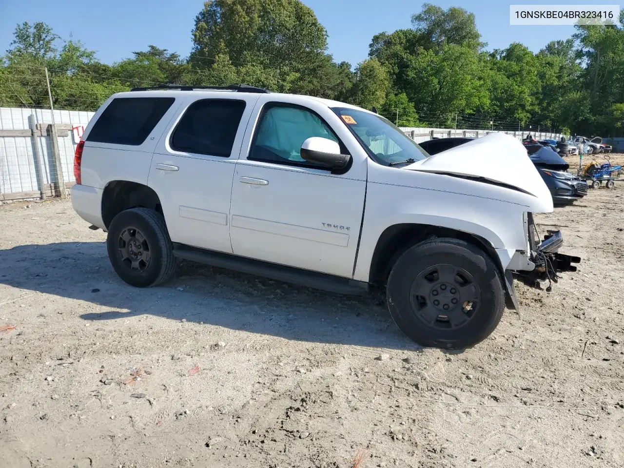 2011 Chevrolet Tahoe K1500 Lt VIN: 1GNSKBE04BR323416 Lot: 56355665