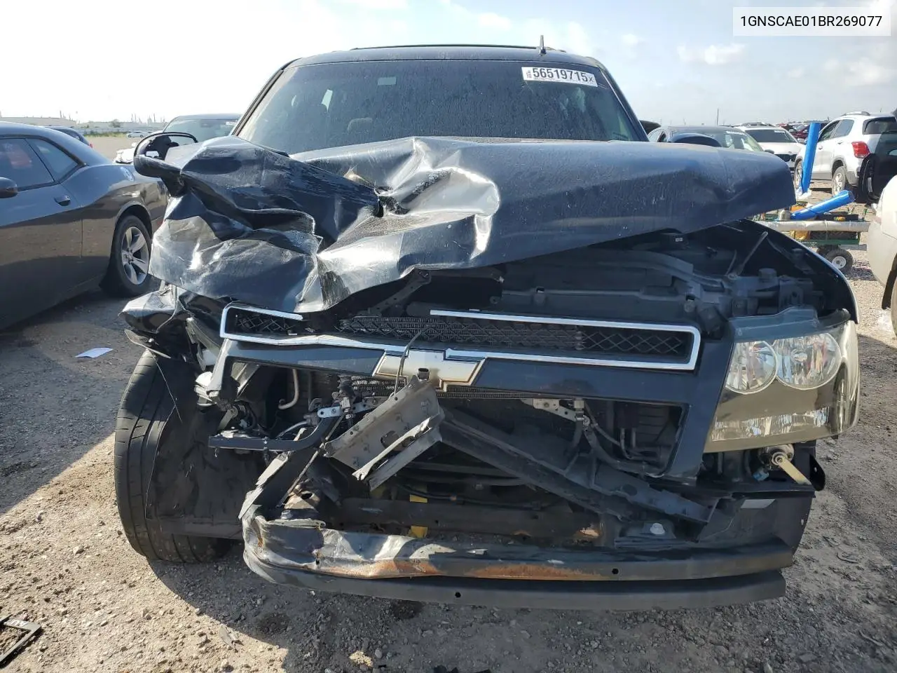 2011 Chevrolet Tahoe C1500 Ls VIN: 1GNSCAE01BR269077 Lot: 56519715