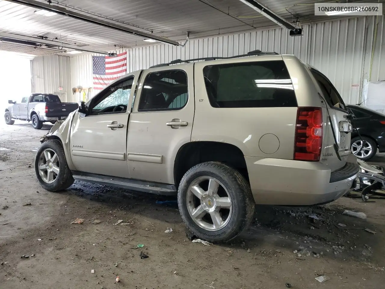 2011 Chevrolet Tahoe K1500 Lt VIN: 1GNSKBE08BR260692 Lot: 59164075