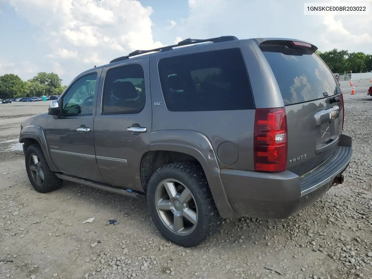 2011 Chevrolet Tahoe K1500 Ltz VIN: 1GNSKCE00BR203022 Lot: 61963055