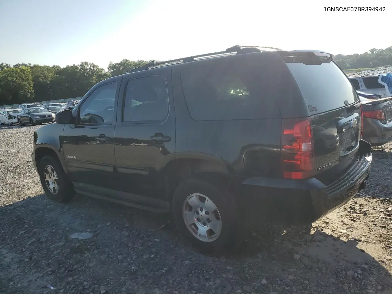2011 Chevrolet Tahoe C1500 Ls VIN: 1GNSCAE07BR394942 Lot: 62221505