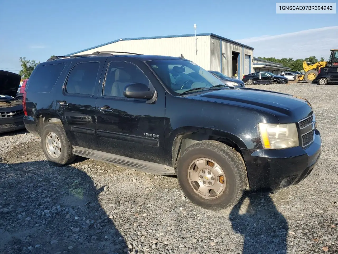 2011 Chevrolet Tahoe C1500 Ls VIN: 1GNSCAE07BR394942 Lot: 62221505
