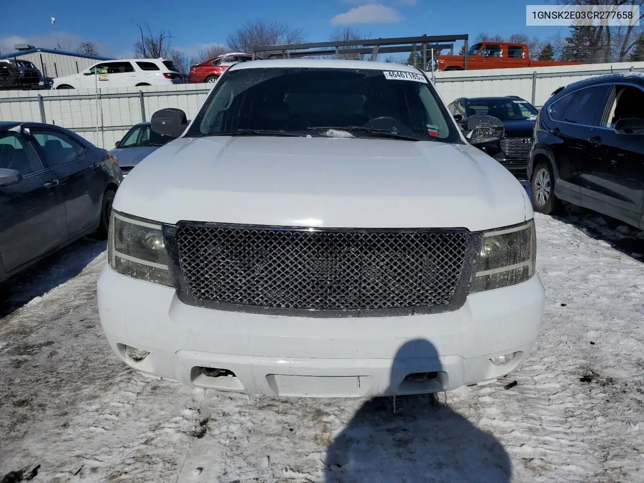 2012 Chevrolet Tahoe Special VIN: 1GNSK2E03CR277658 Lot: 46467185