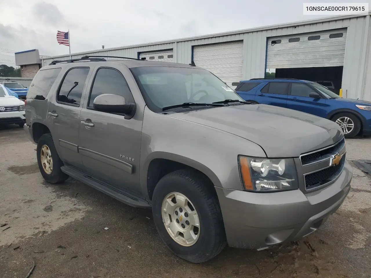 2012 Chevrolet Tahoe C1500 Ls VIN: 1GNSCAE00CR179615 Lot: 55651675