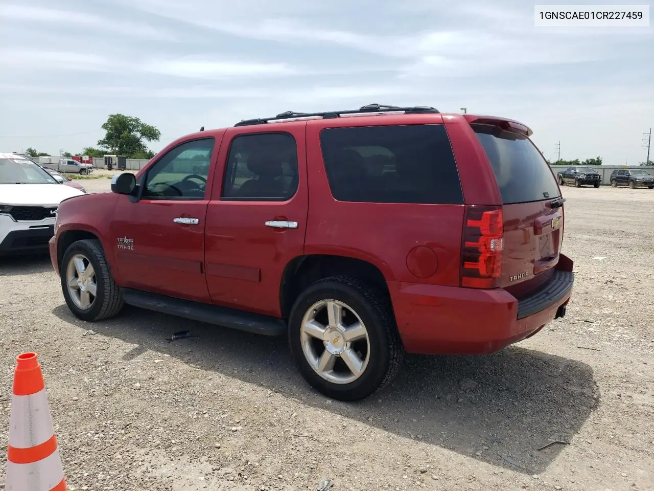 2012 Chevrolet Tahoe C1500 Ls VIN: 1GNSCAE01CR227459 Lot: 56353955