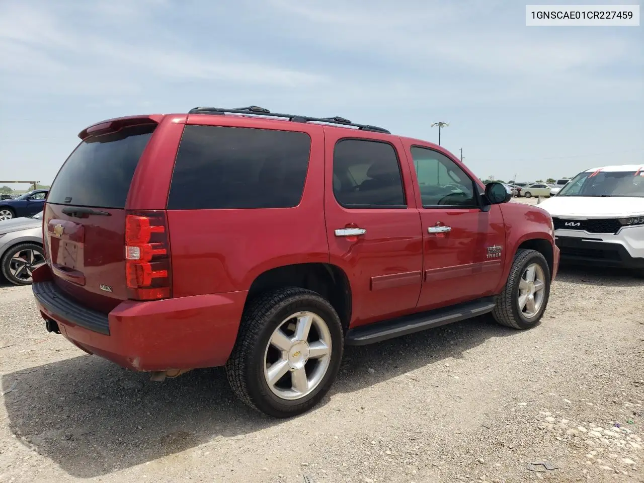2012 Chevrolet Tahoe C1500 Ls VIN: 1GNSCAE01CR227459 Lot: 56353955