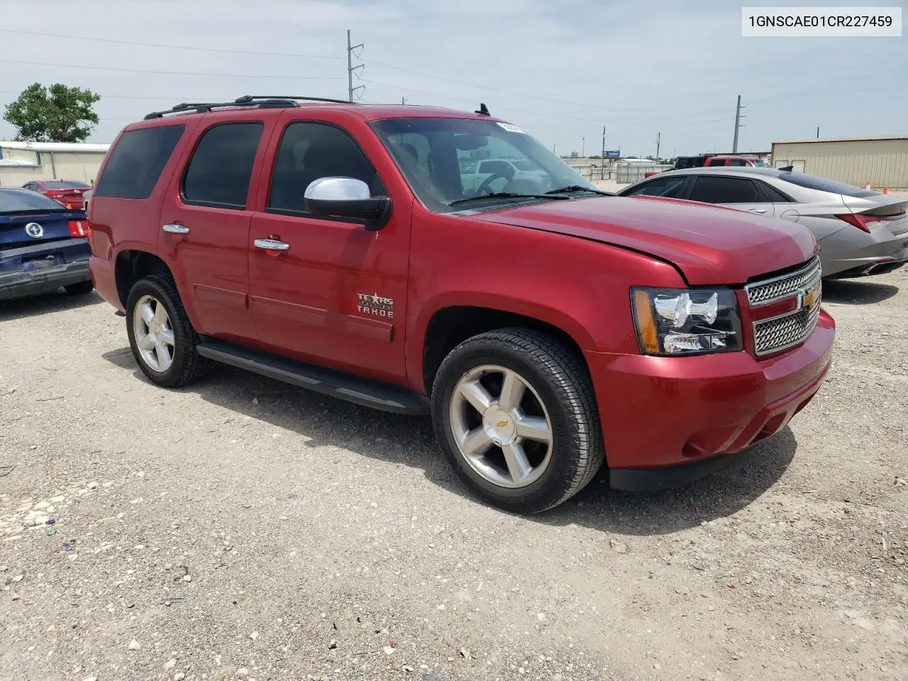 2012 Chevrolet Tahoe C1500 Ls VIN: 1GNSCAE01CR227459 Lot: 56353955