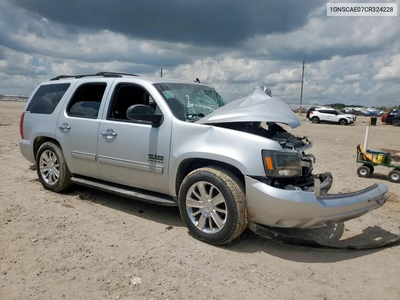 2012 Chevrolet Tahoe C1500 Ls VIN: 1GNSCAE07CR324228 Lot: 62649415