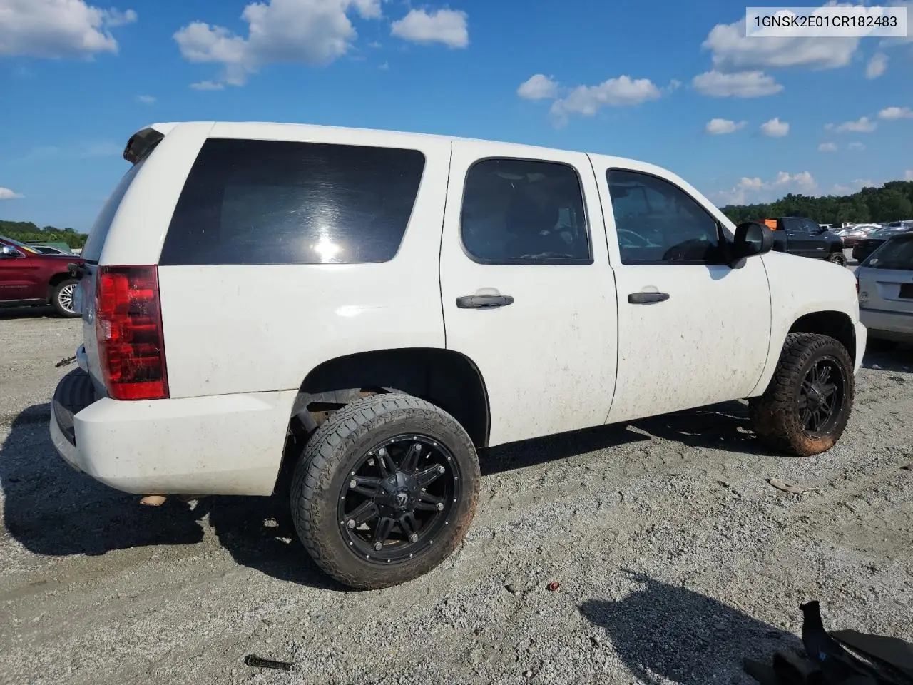 2012 Chevrolet Tahoe Special VIN: 1GNSK2E01CR182483 Lot: 62850265