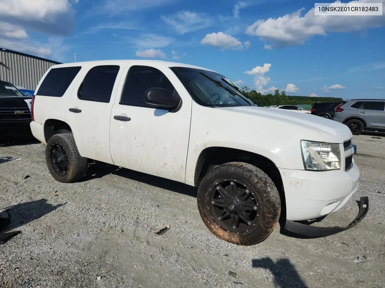 2012 Chevrolet Tahoe Special VIN: 1GNSK2E01CR182483 Lot: 62850265