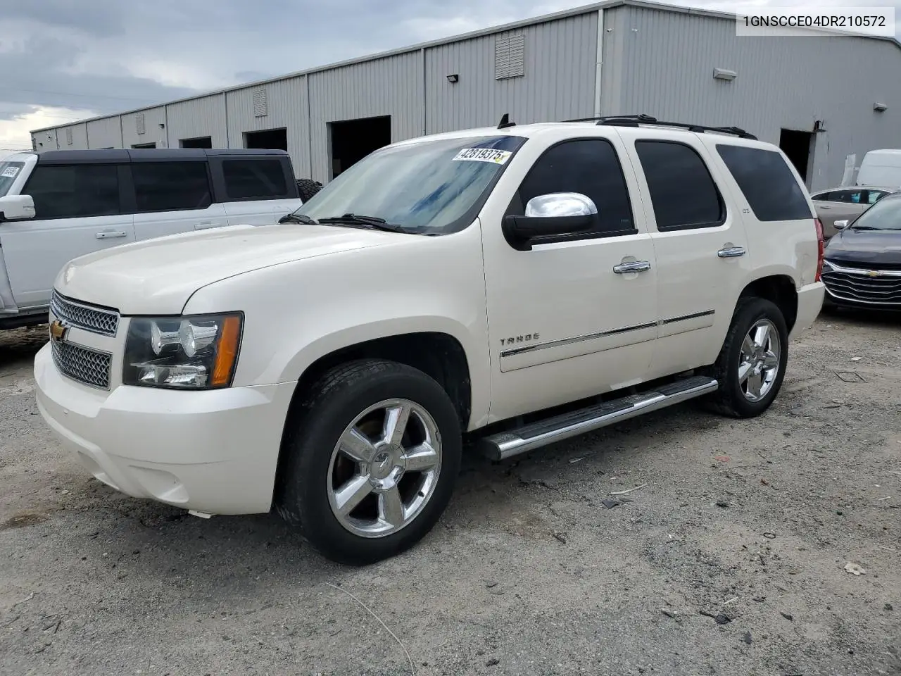 2013 Chevrolet Tahoe C1500 Ltz VIN: 1GNSCCE04DR210572 Lot: 42819375