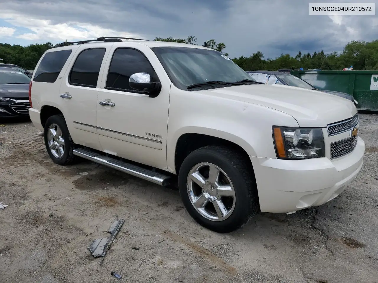 2013 Chevrolet Tahoe C1500 Ltz VIN: 1GNSCCE04DR210572 Lot: 42819375