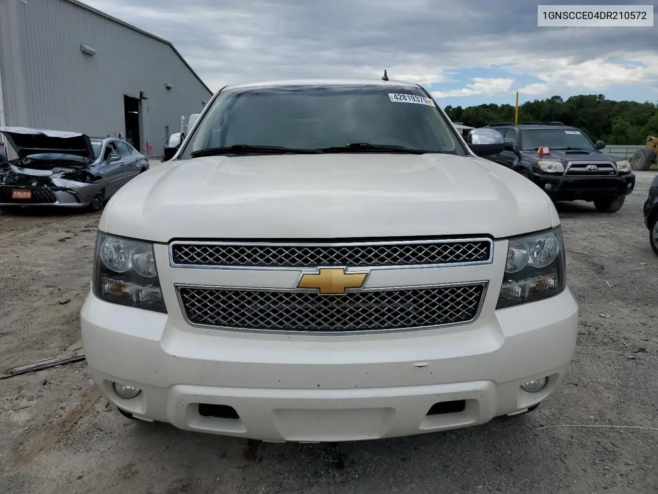 2013 Chevrolet Tahoe C1500 Ltz VIN: 1GNSCCE04DR210572 Lot: 42819375
