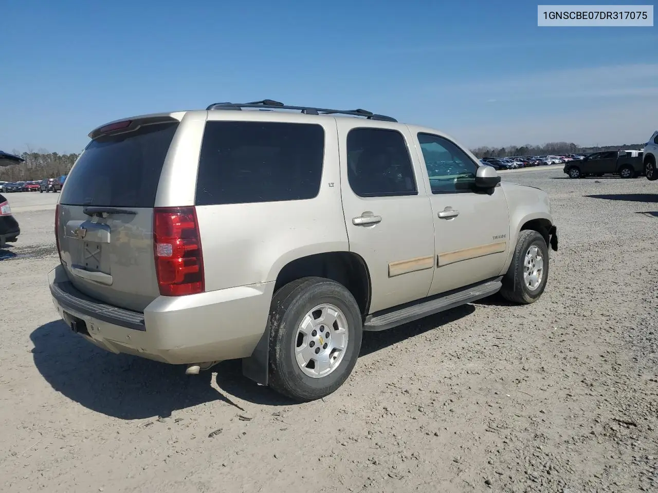 2013 Chevrolet Tahoe C1500 Lt VIN: 1GNSCBE07DR317075 Lot: 46725995