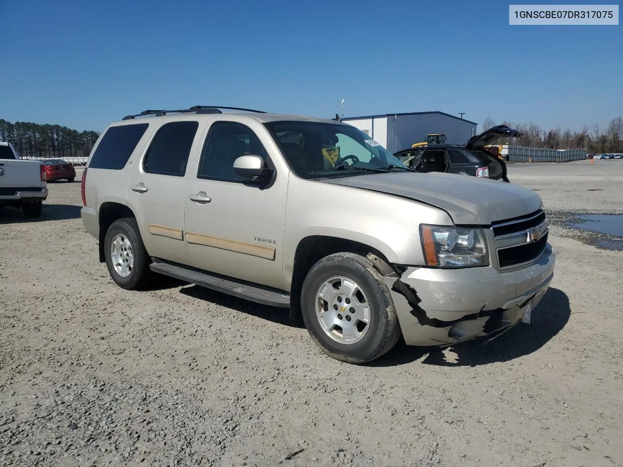 2013 Chevrolet Tahoe C1500 Lt VIN: 1GNSCBE07DR317075 Lot: 46725995