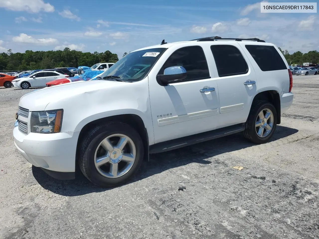 2013 Chevrolet Tahoe C1500 Ls VIN: 1GNSCAE09DR117843 Lot: 52773565