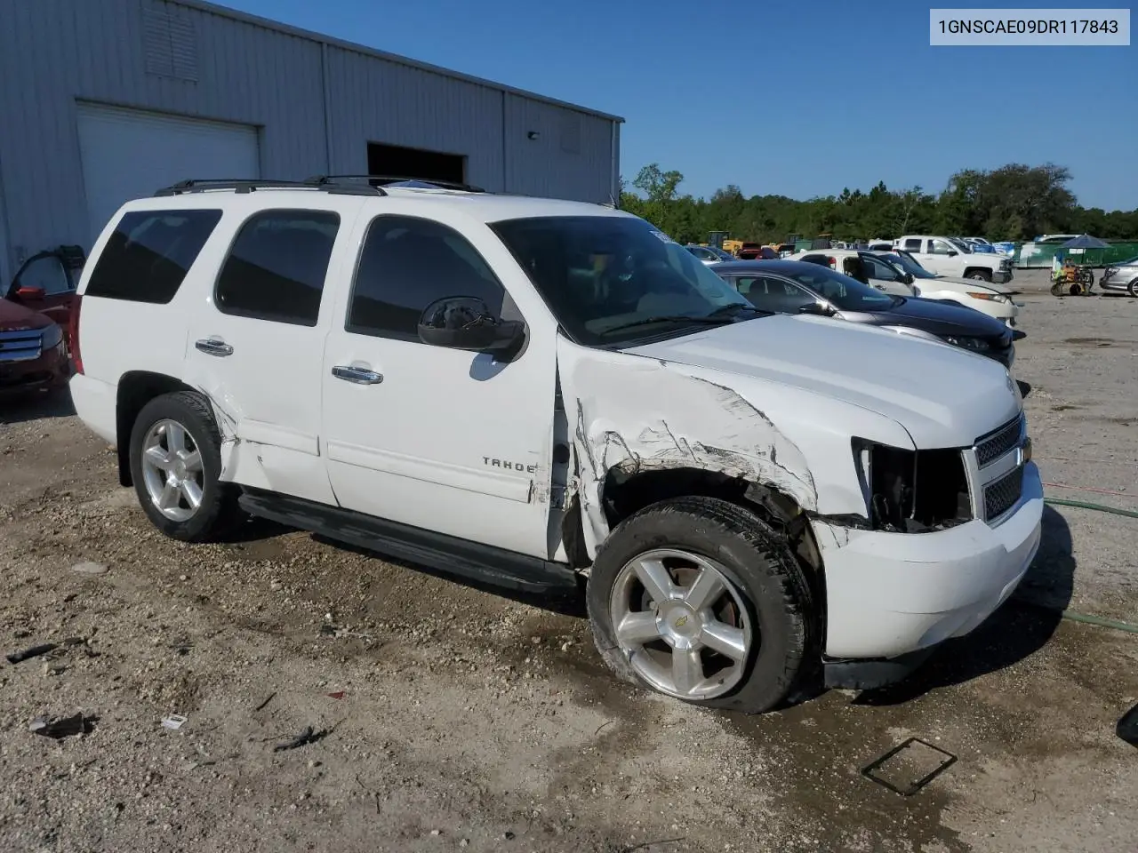 2013 Chevrolet Tahoe C1500 Ls VIN: 1GNSCAE09DR117843 Lot: 52773565