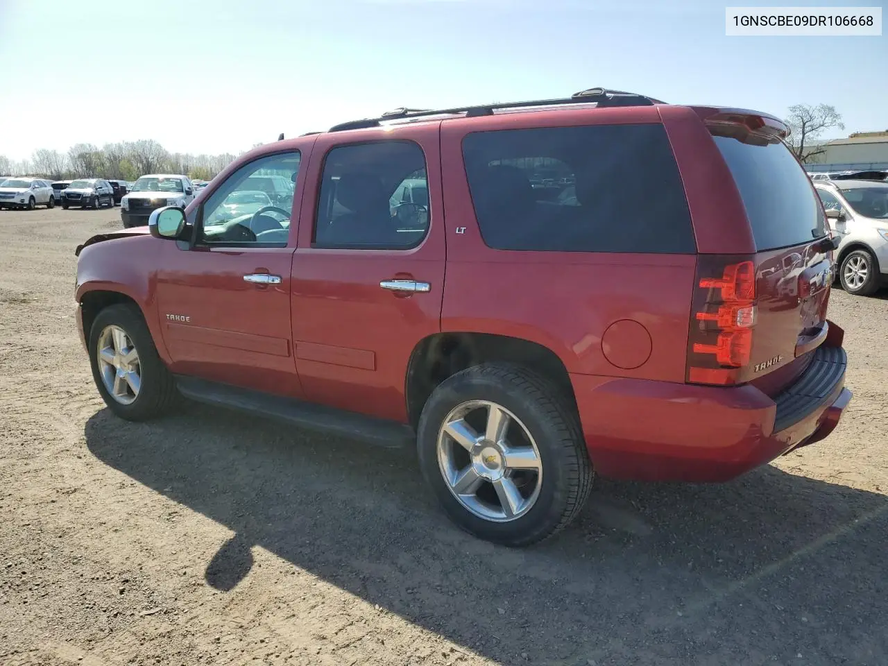 2013 Chevrolet Tahoe C1500 Lt VIN: 1GNSCBE09DR106668 Lot: 54814575