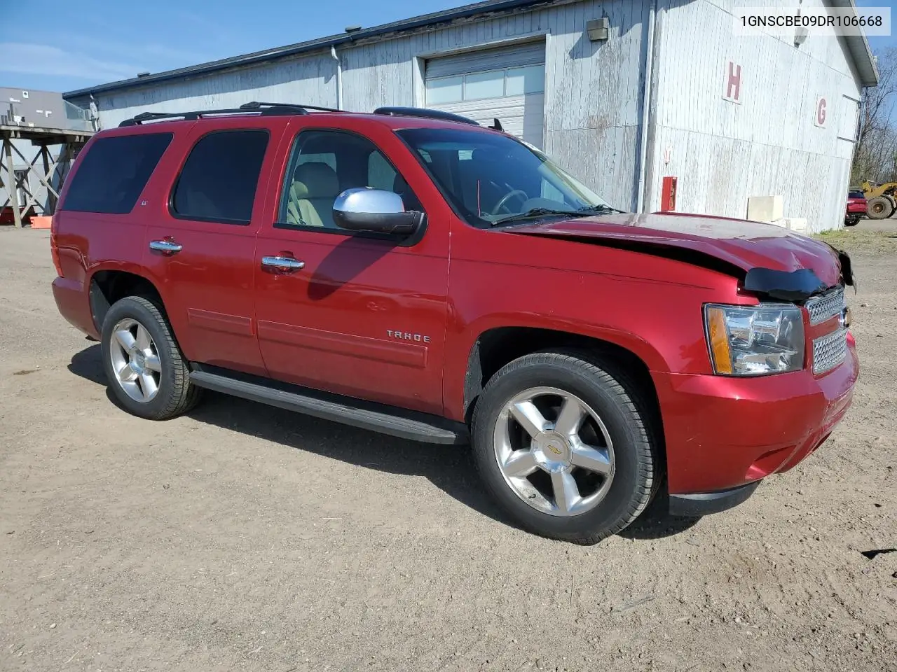 2013 Chevrolet Tahoe C1500 Lt VIN: 1GNSCBE09DR106668 Lot: 54814575