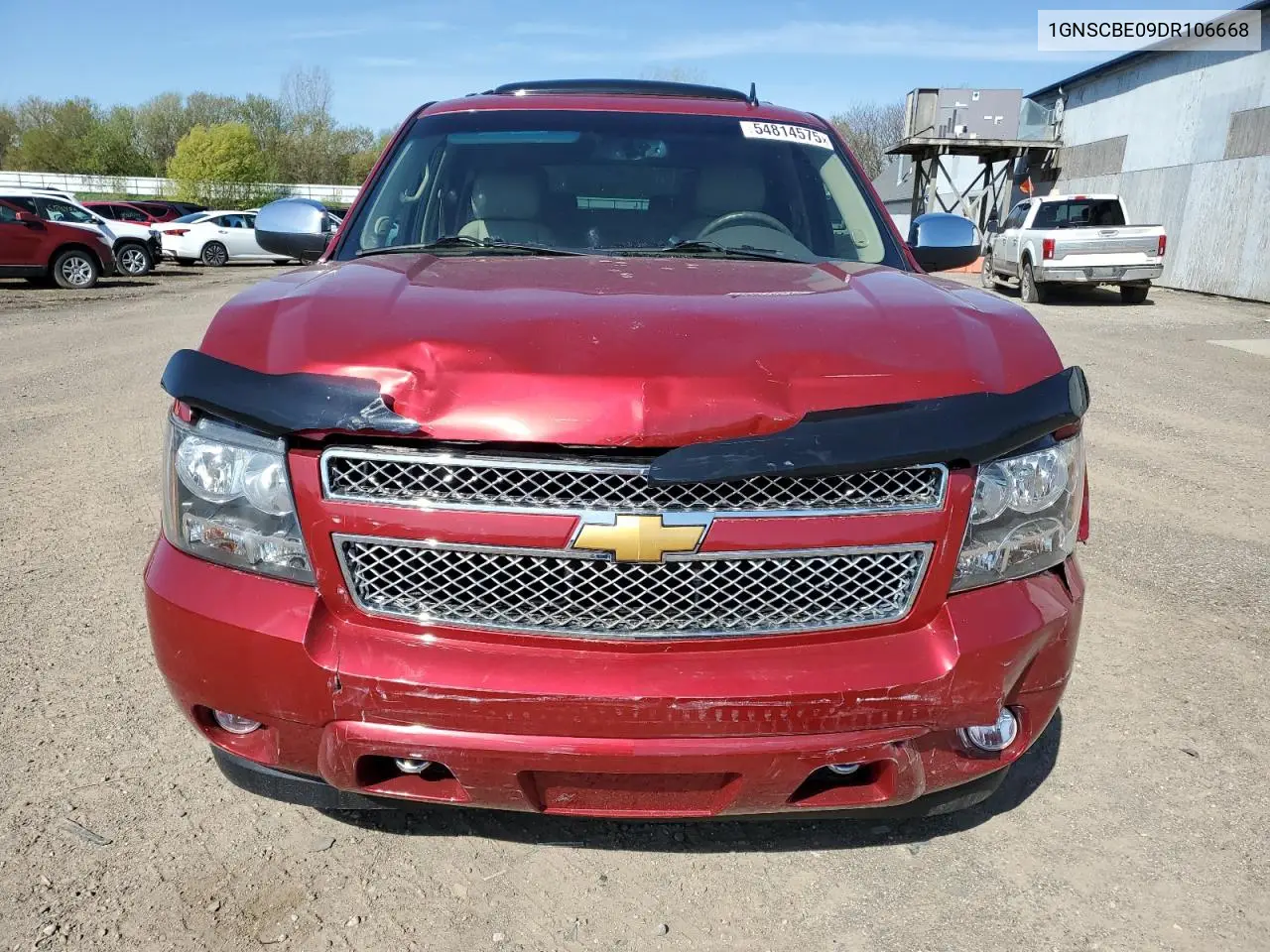 2013 Chevrolet Tahoe C1500 Lt VIN: 1GNSCBE09DR106668 Lot: 54814575