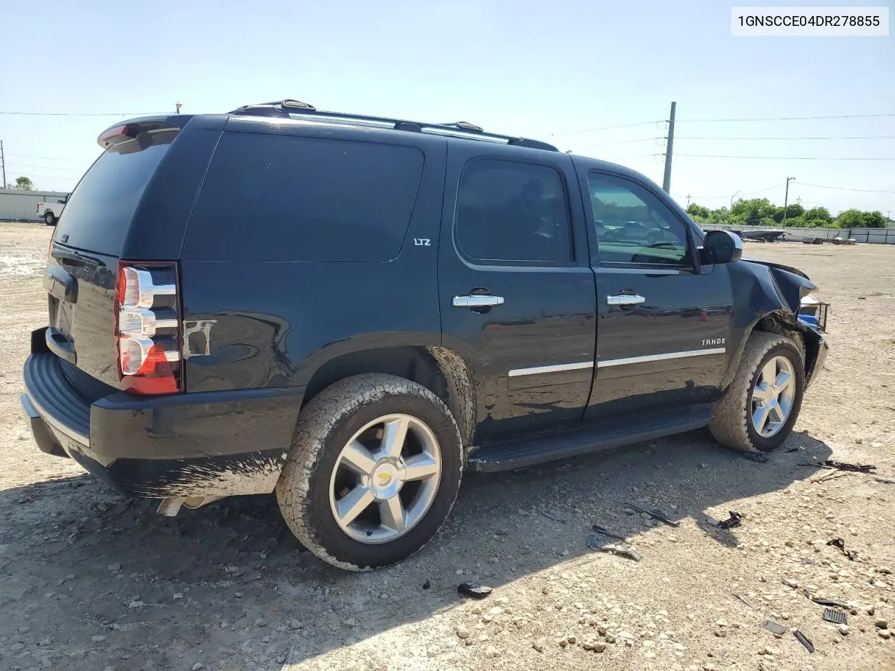 2013 Chevrolet Tahoe C1500 Ltz VIN: 1GNSCCE04DR278855 Lot: 55980615