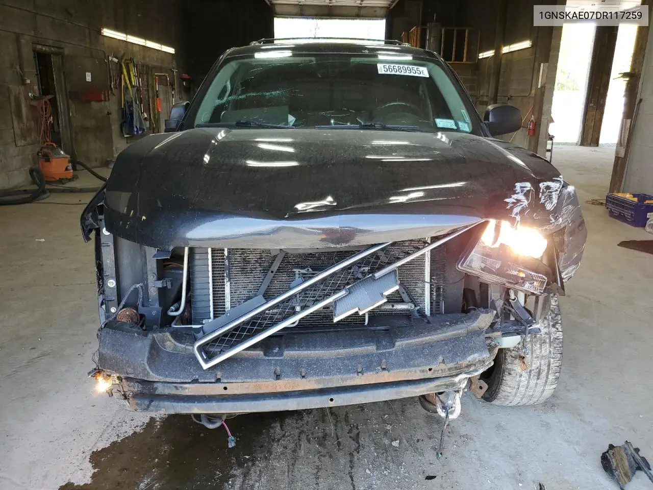 2013 Chevrolet Tahoe K1500 Ls VIN: 1GNSKAE07DR117259 Lot: 56689955