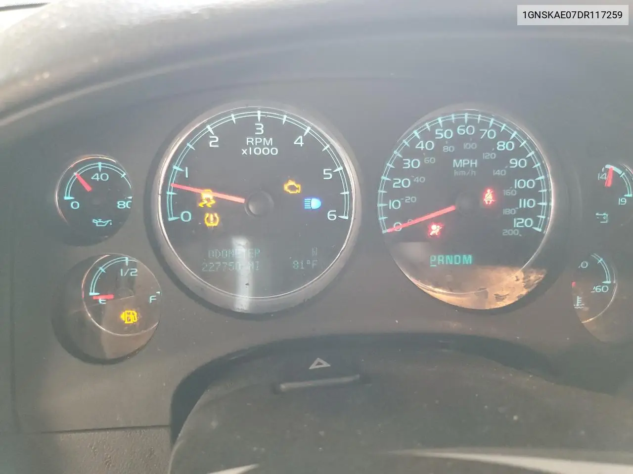 2013 Chevrolet Tahoe K1500 Ls VIN: 1GNSKAE07DR117259 Lot: 56689955