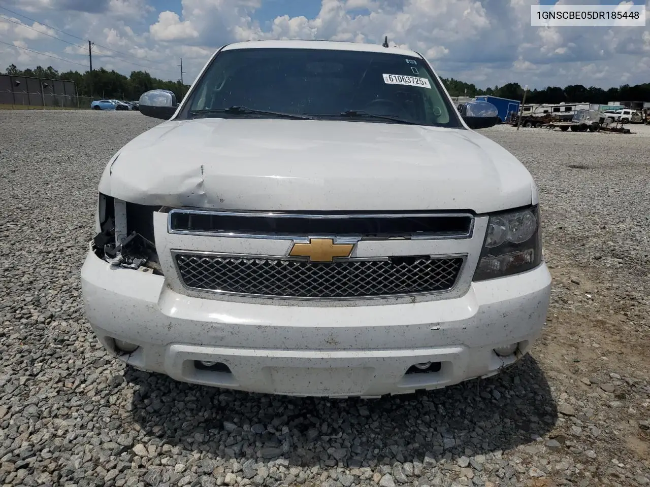 2013 Chevrolet Tahoe C1500 Lt VIN: 1GNSCBE05DR185448 Lot: 61063725