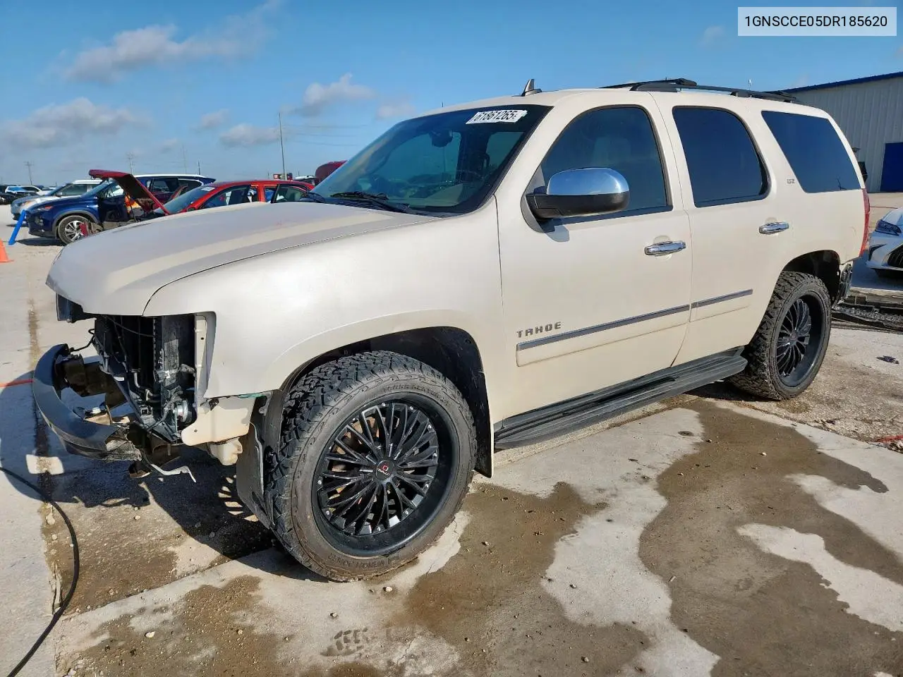 2013 Chevrolet Tahoe C1500 Ltz VIN: 1GNSCCE05DR185620 Lot: 61861265