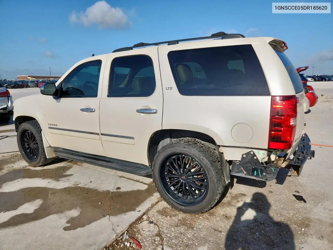 2013 Chevrolet Tahoe C1500 Ltz VIN: 1GNSCCE05DR185620 Lot: 61861265