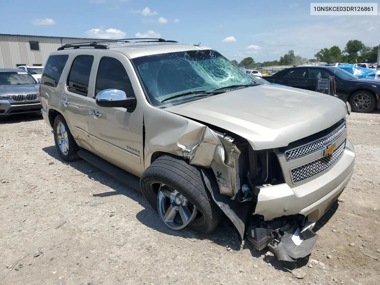 2013 Chevrolet Tahoe K1500 Ltz VIN: 1GNSKCE03DR126861 Lot: 62776505
