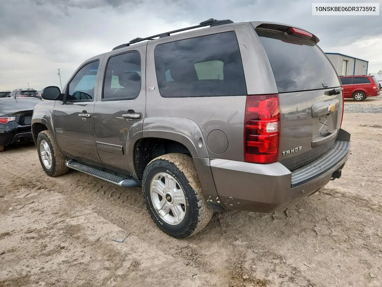 2013 Chevrolet Tahoe K1500 Lt VIN: 1GNSKBE06DR373592 Lot: 62845735