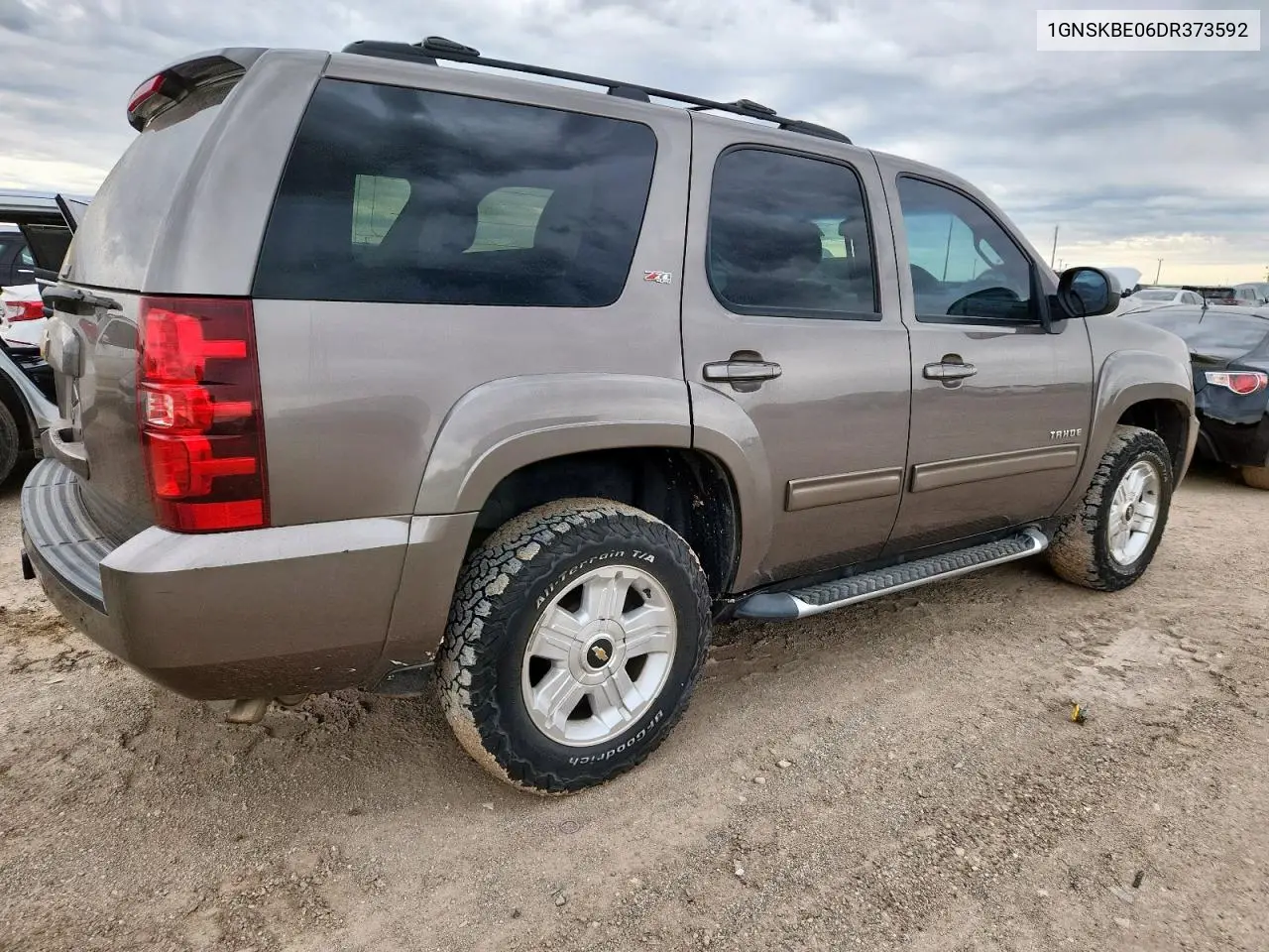 2013 Chevrolet Tahoe K1500 Lt VIN: 1GNSKBE06DR373592 Lot: 62845735