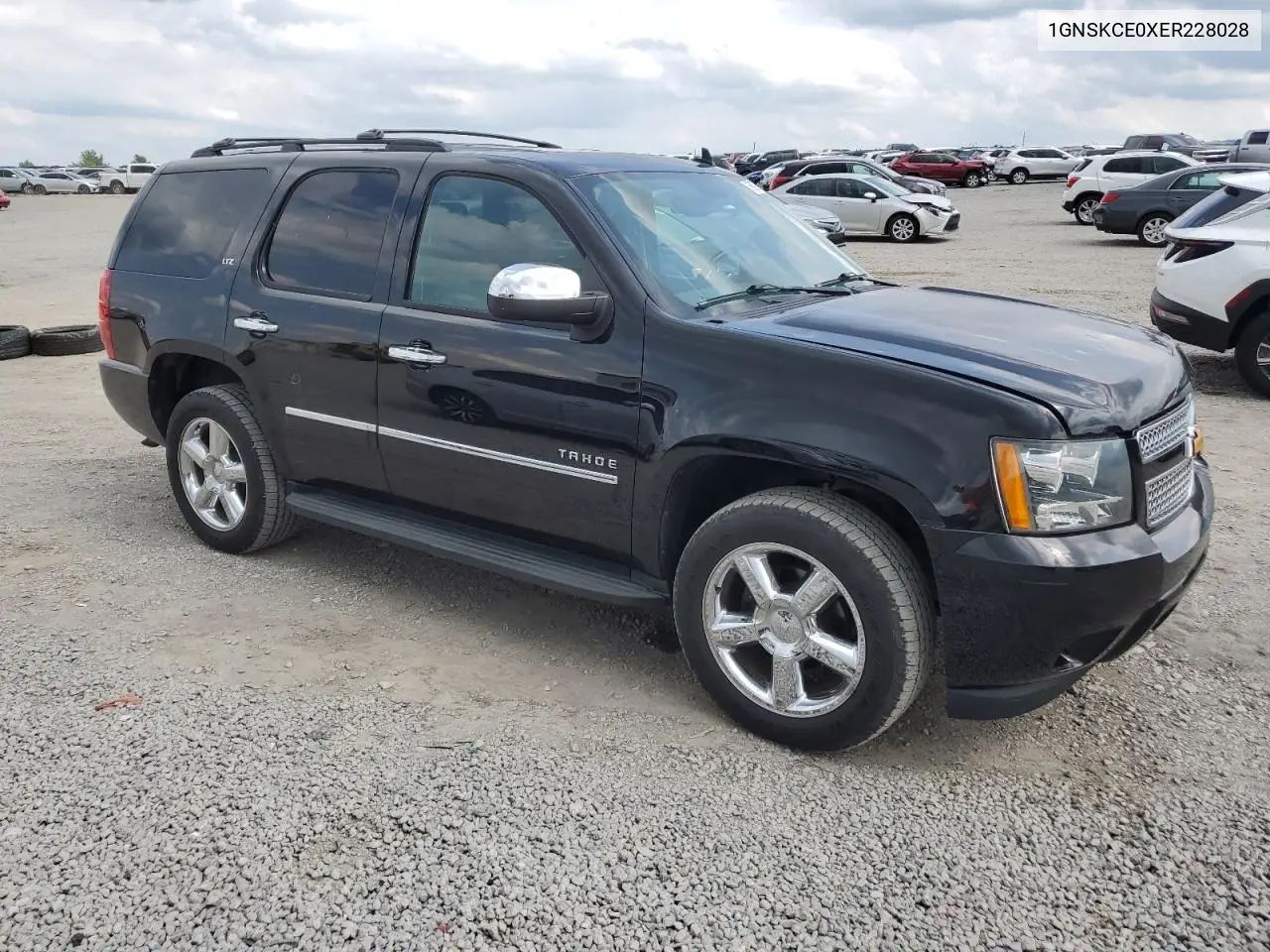 1gnskce0xer228028 1GNSKCE0XER228028 2014 Chevrolet Tahoe K1500 Ltz
