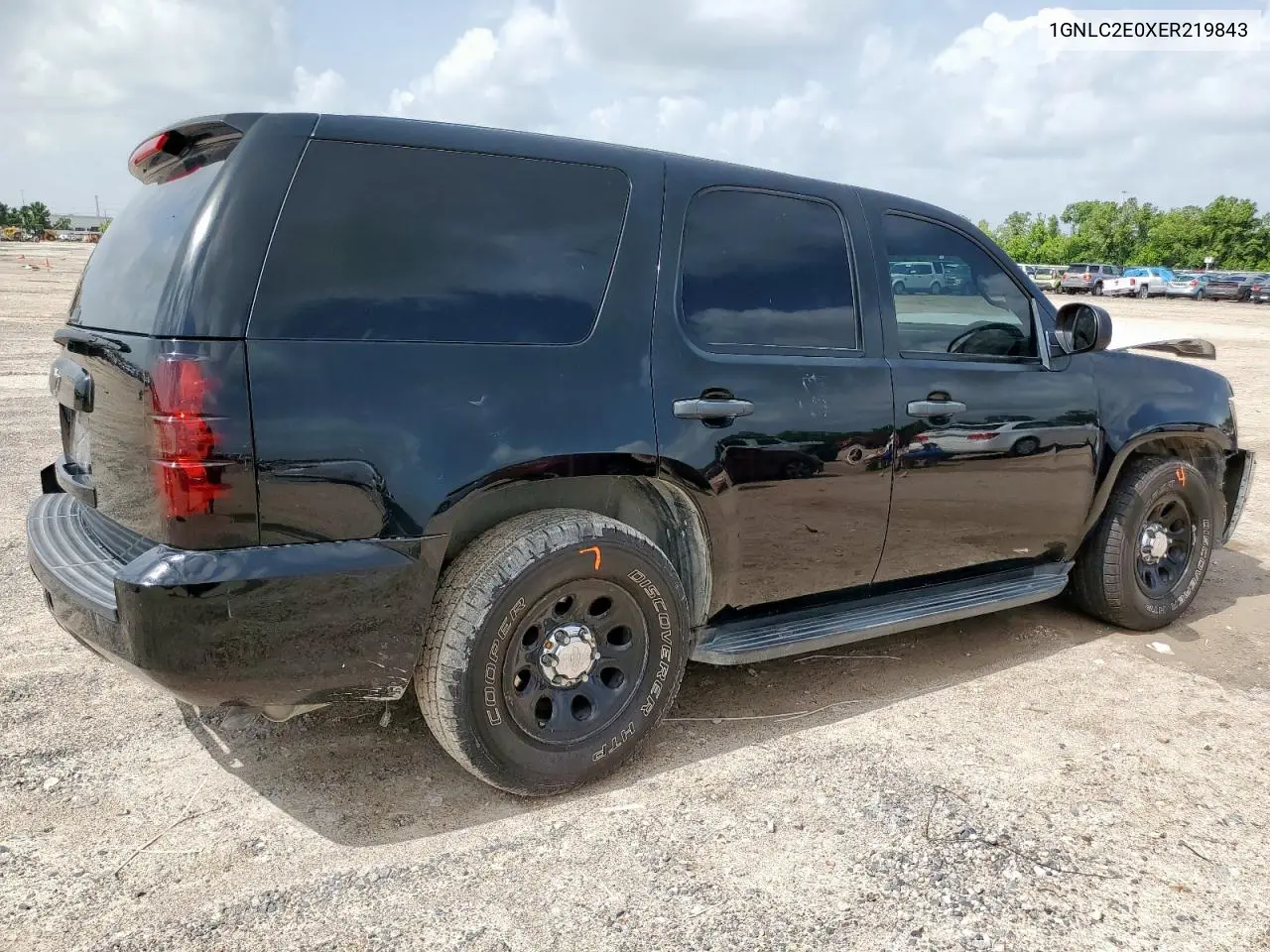 2014 Chevrolet Tahoe Police VIN: 1GNLC2E0XER219843 Lot: 62381275