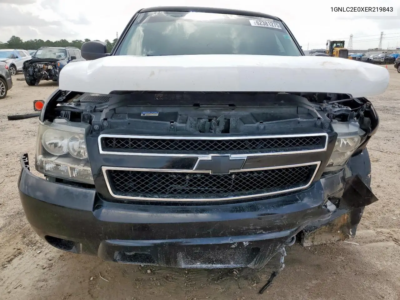 2014 Chevrolet Tahoe Police VIN: 1GNLC2E0XER219843 Lot: 62381275