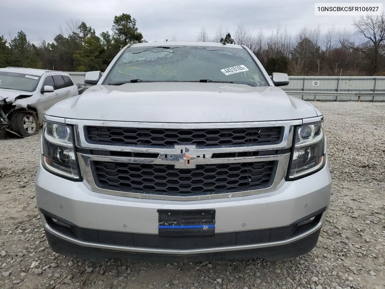 2015 Chevrolet Tahoe C1500 Lt VIN: 1GNSCBKC5FR106927 Lot: 44516165