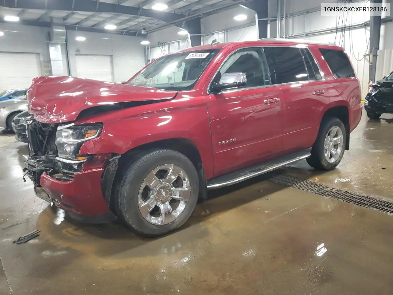 2015 Chevrolet Tahoe K1500 Ltz VIN: 1GNSKCKCXFR128186 Lot: 52496995