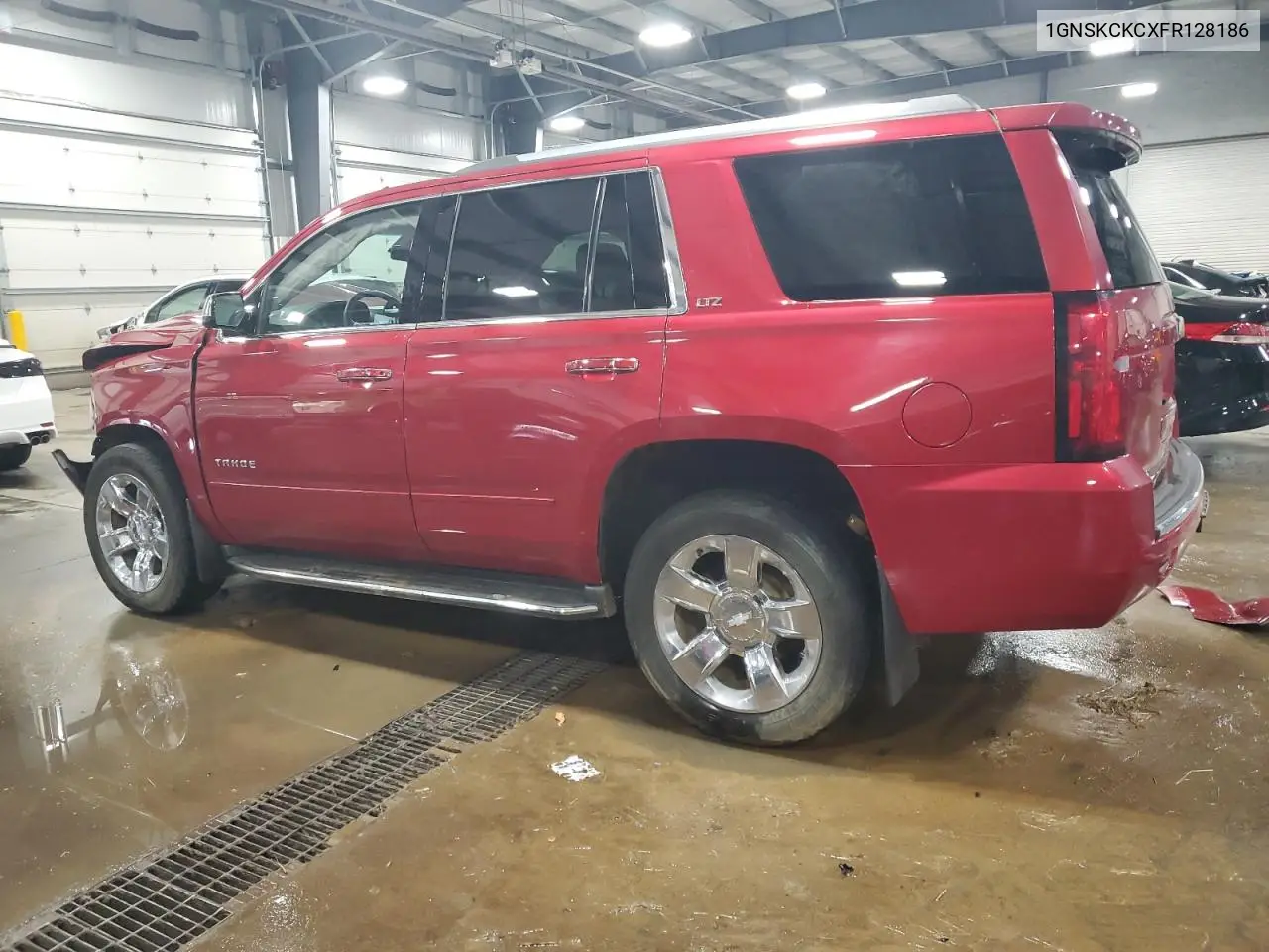 2015 Chevrolet Tahoe K1500 Ltz VIN: 1GNSKCKCXFR128186 Lot: 52496995