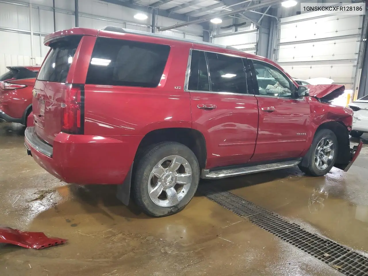 2015 Chevrolet Tahoe K1500 Ltz VIN: 1GNSKCKCXFR128186 Lot: 52496995