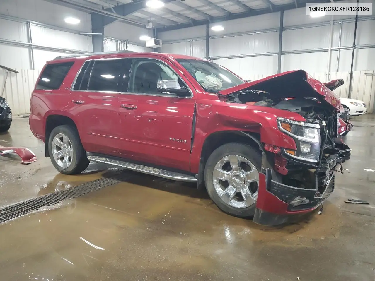 2015 Chevrolet Tahoe K1500 Ltz VIN: 1GNSKCKCXFR128186 Lot: 52496995