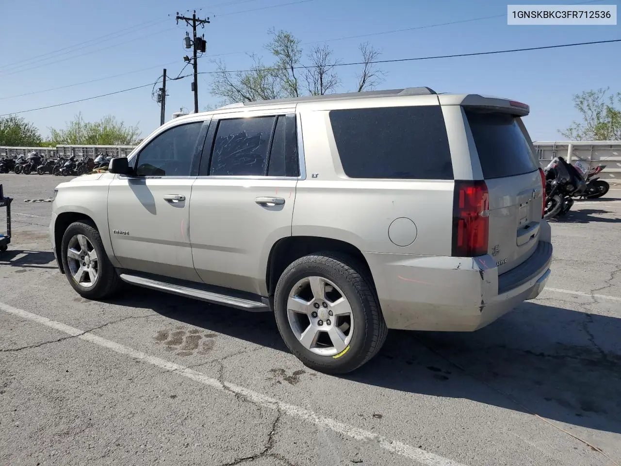 2015 Chevrolet Tahoe K1500 Lt VIN: 1GNSKBKC3FR712536 Lot: 52638255