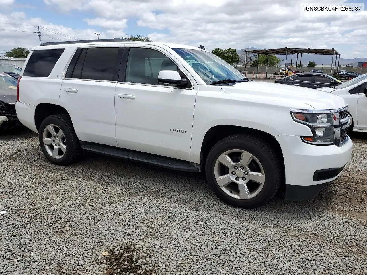 2015 Chevrolet Tahoe C1500 Lt VIN: 1GNSCBKC4FR258987 Lot: 53875475
