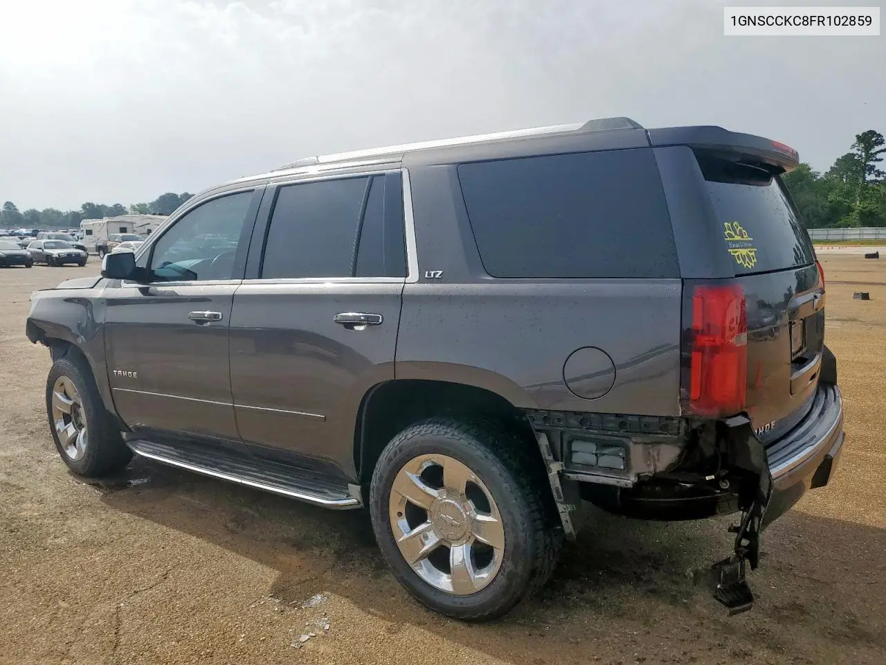 2015 Chevrolet Tahoe C1500 Ltz VIN: 1GNSCCKC8FR102859 Lot: 56755555