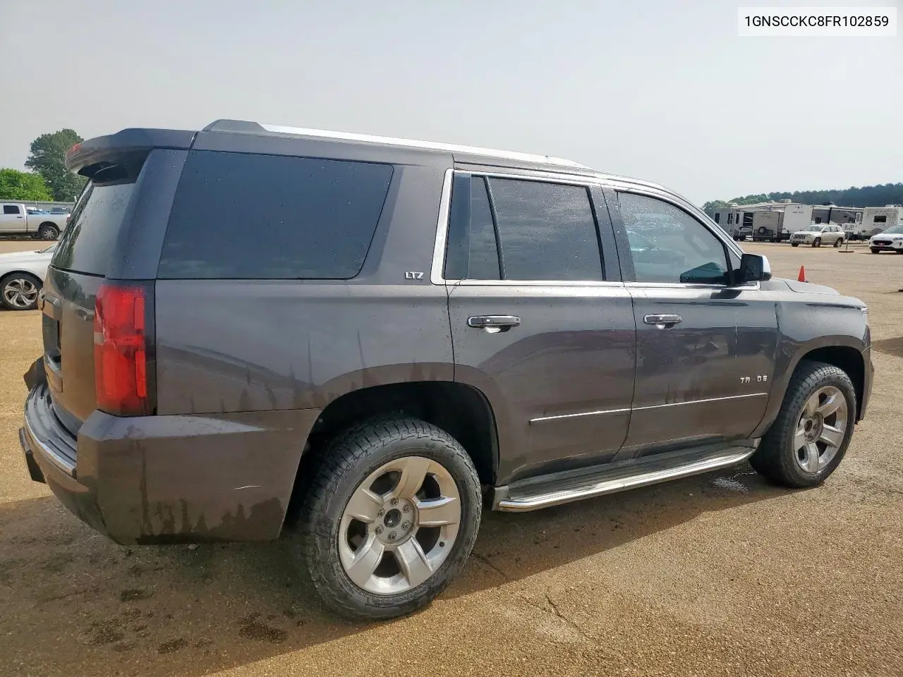 2015 Chevrolet Tahoe C1500 Ltz VIN: 1GNSCCKC8FR102859 Lot: 56755555