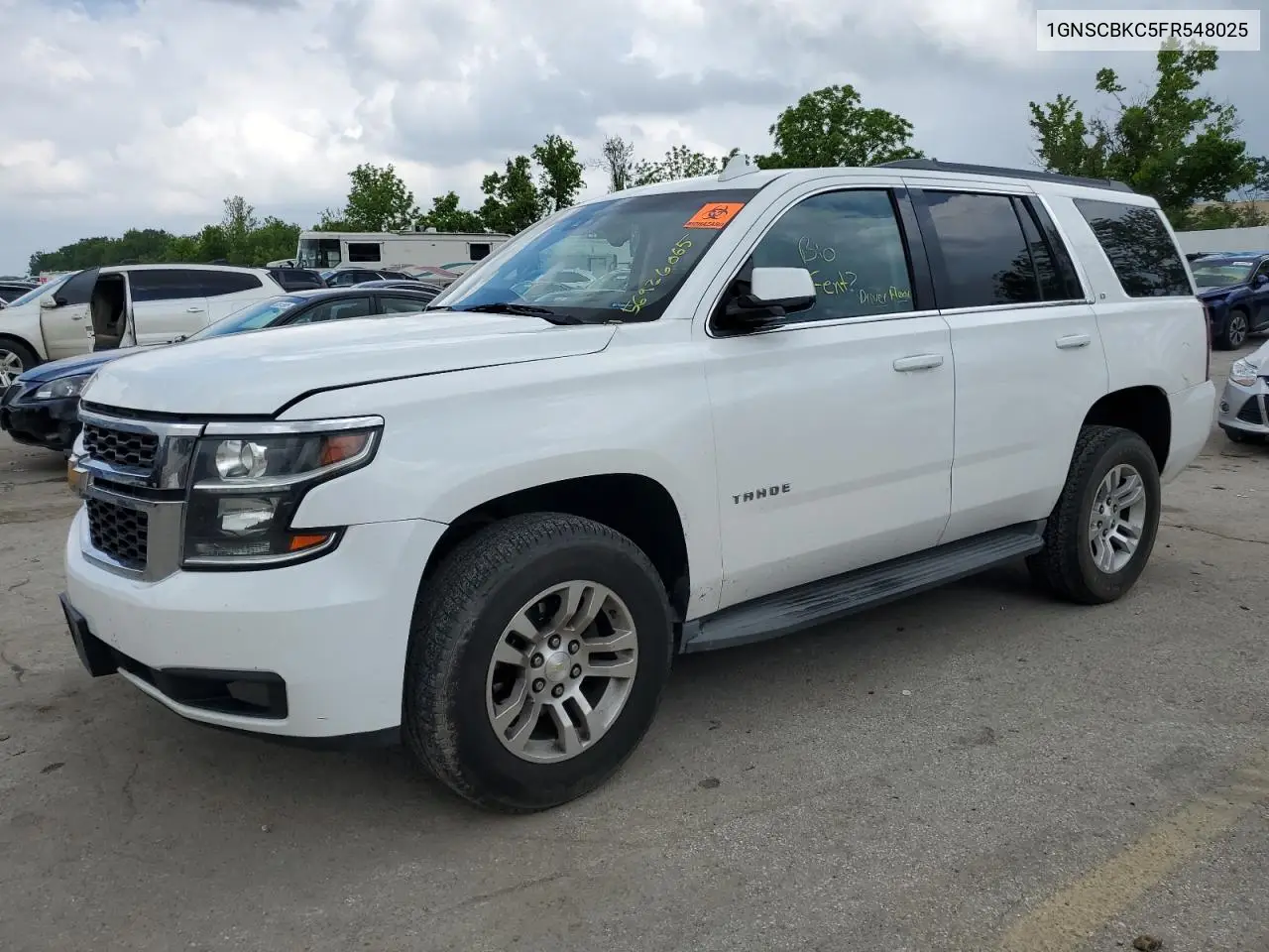 2015 Chevrolet Tahoe C1500 Lt VIN: 1GNSCBKC5FR548025 Lot: 56926065