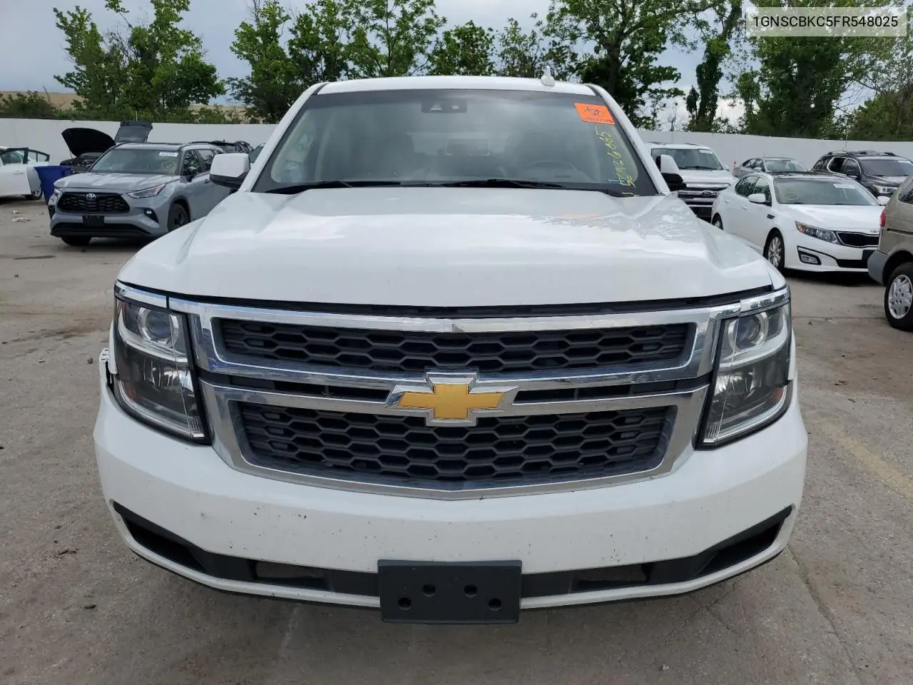 2015 Chevrolet Tahoe C1500 Lt VIN: 1GNSCBKC5FR548025 Lot: 56926065