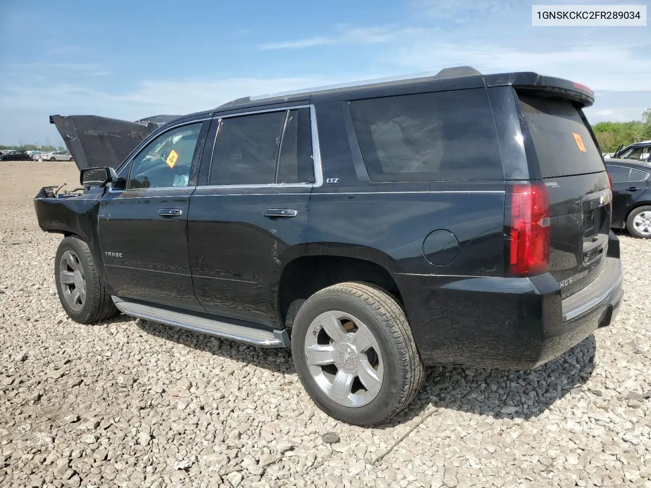 2015 Chevrolet Tahoe K1500 Ltz VIN: 1GNSKCKC2FR289034 Lot: 57067225