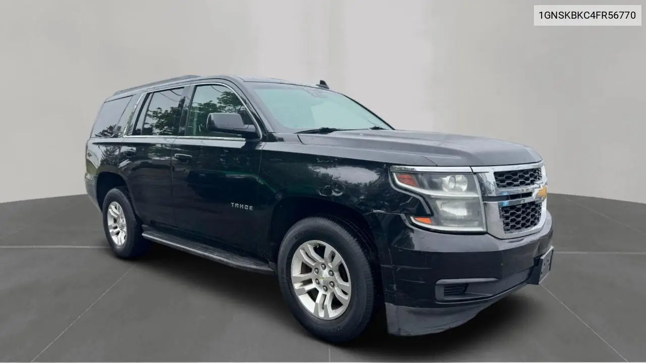 2015 Chevrolet Tahoe K1500 Lt VIN: 1GNSKBKC4FR56770 Lot: 57222765