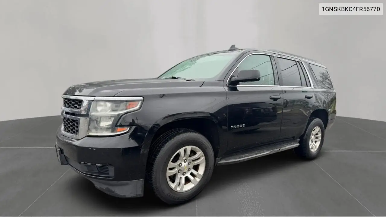 2015 Chevrolet Tahoe K1500 Lt VIN: 1GNSKBKC4FR56770 Lot: 57222765